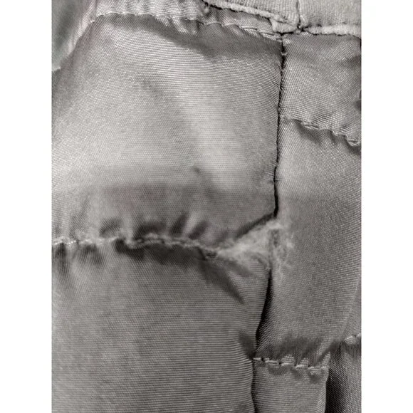 Isaac Mizrahi Live Women's Gray Sleeveless Zip Puffer Vest Jacket XXS USED - Picture 6 of 6